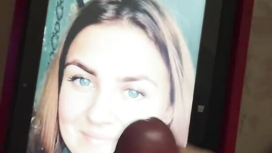 Cum on photo 2